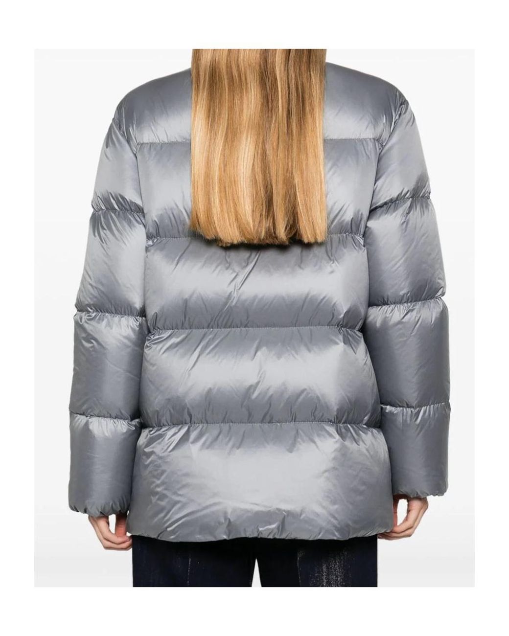Peserico Gray Down Jacket