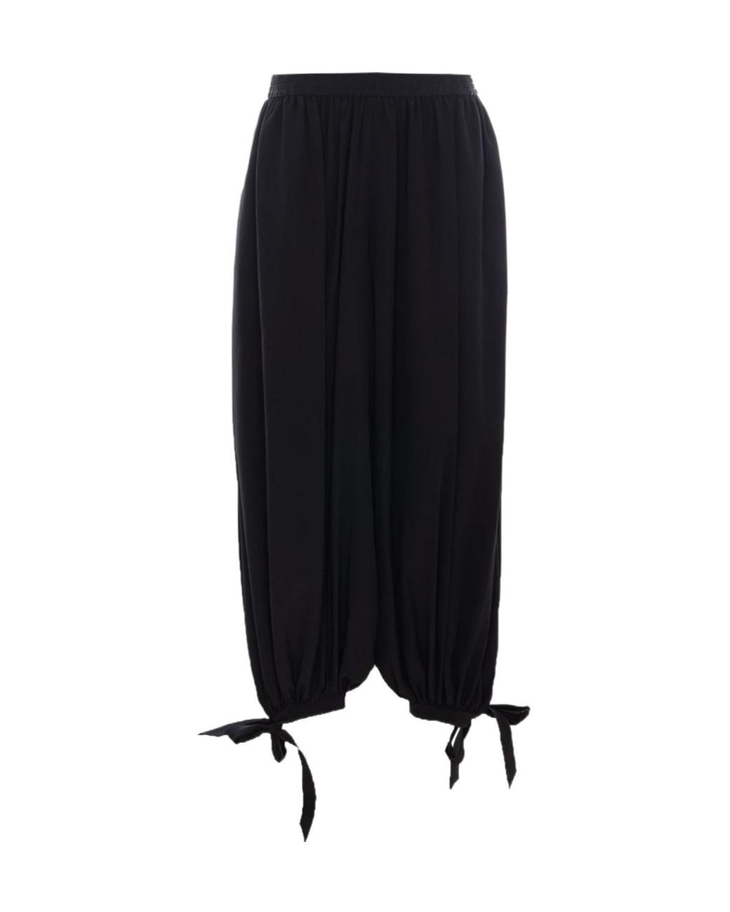 Chloé Black Chloé Fluid Pleated Pants