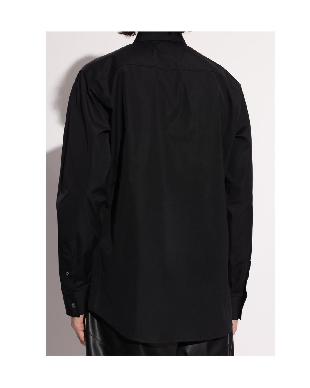 DSquared² Blue Logo Printed Buttoned Shirt for men
