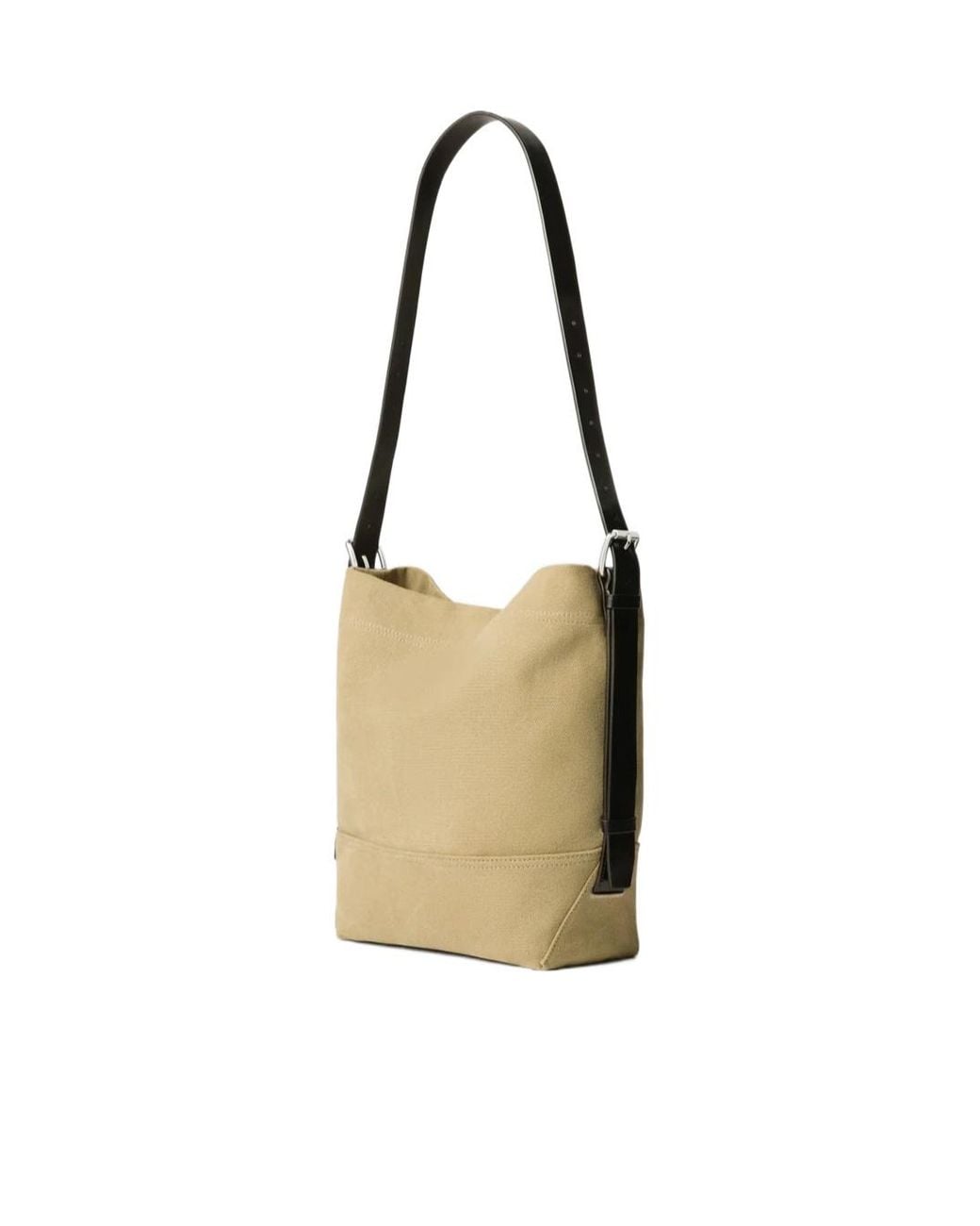 Lemaire White Small Belted Tote Bag for men