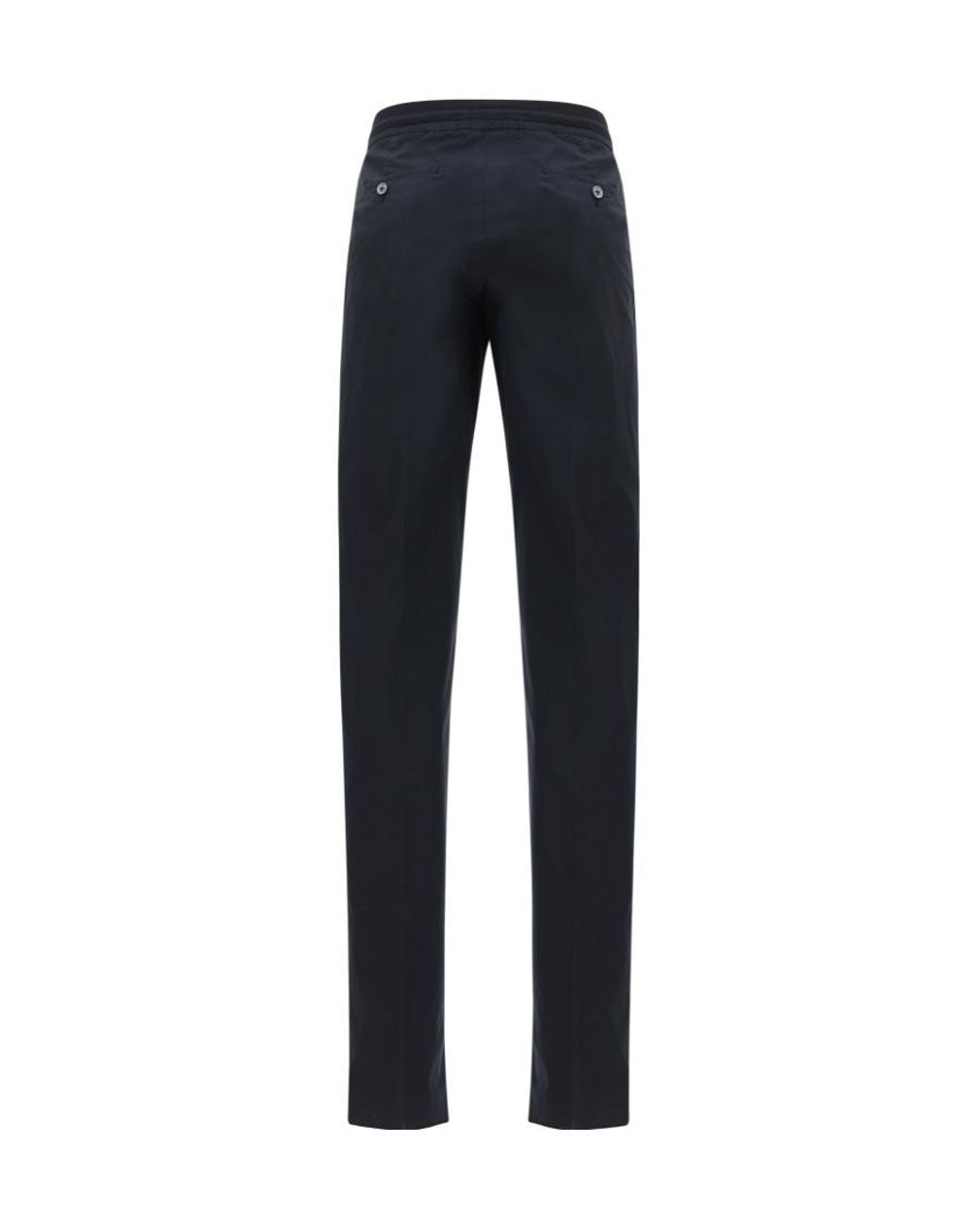 Zegna Blue Logo Casual Pants for men