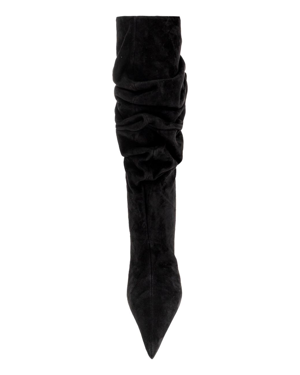 AMINA MUADDI Black Anok High-Heeled Tall Boots