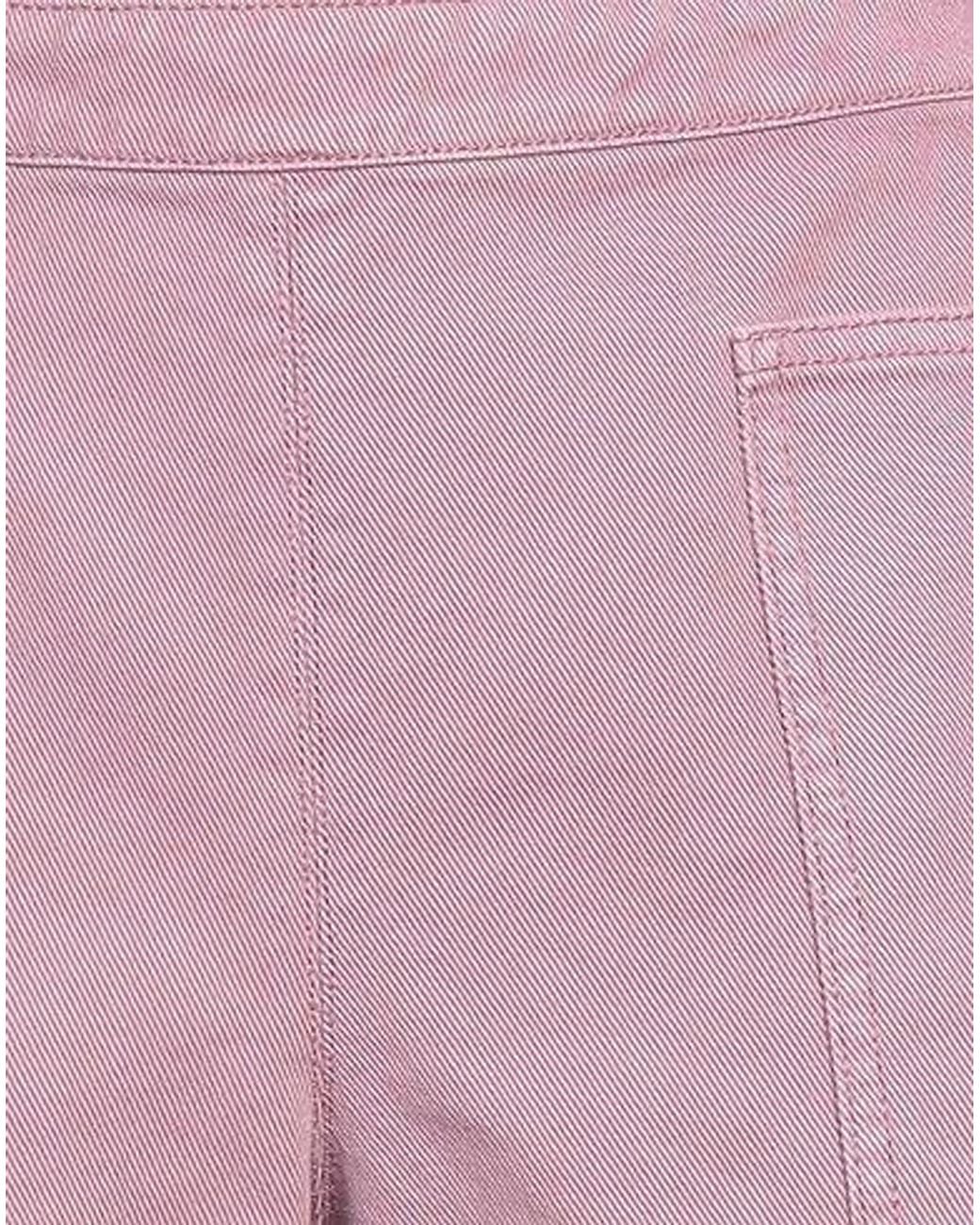 Max Mara Pink Colorful Denim Hot Pants