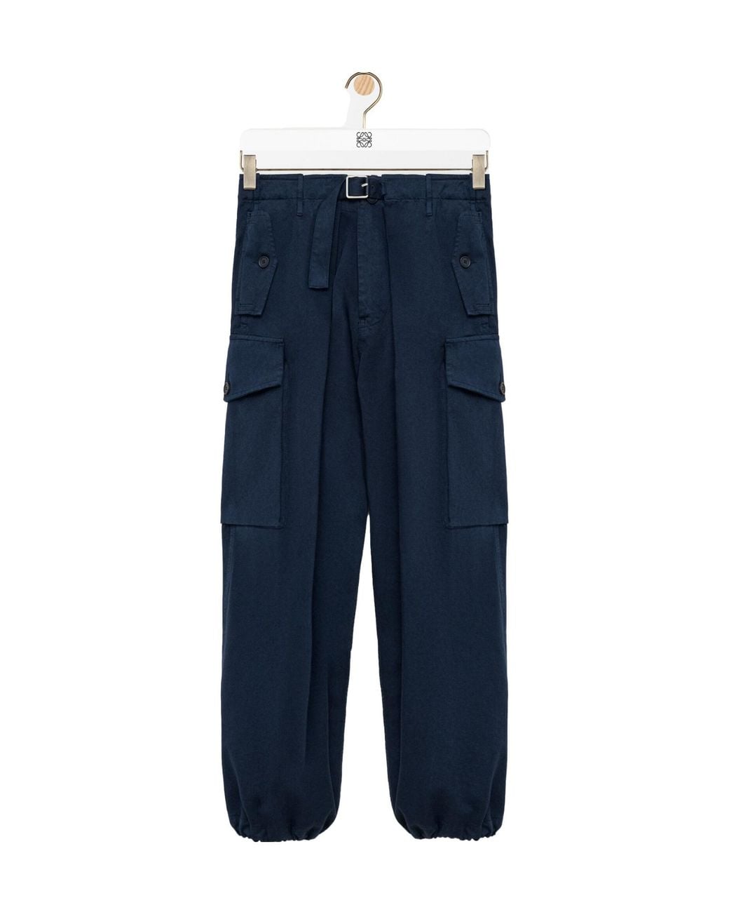 Loewe Blue Cargo Trousers for men