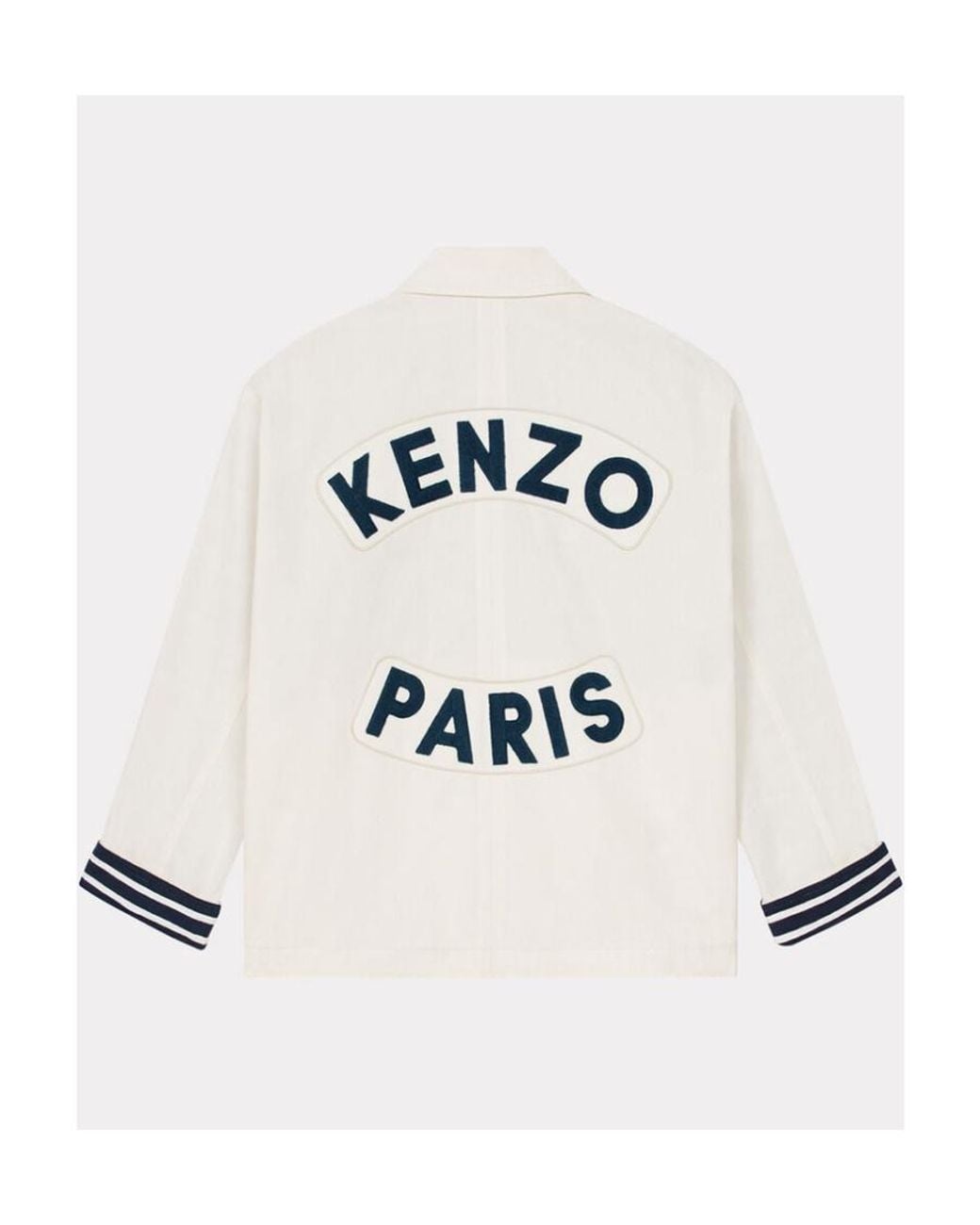 KENZO White Sera' Workwear Jacket for men