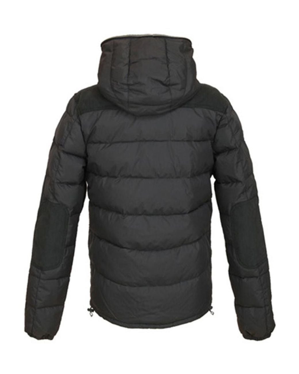 Duvetica Gray Zip Cotton-Padded Jacket for men