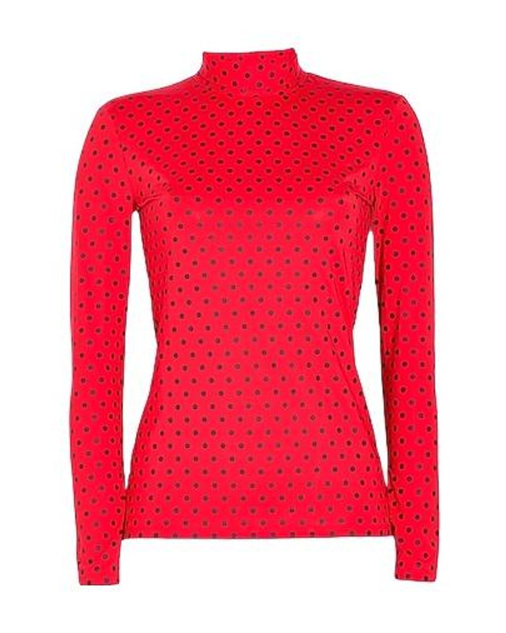 MAX&Co. Red Long Sleeves Tops