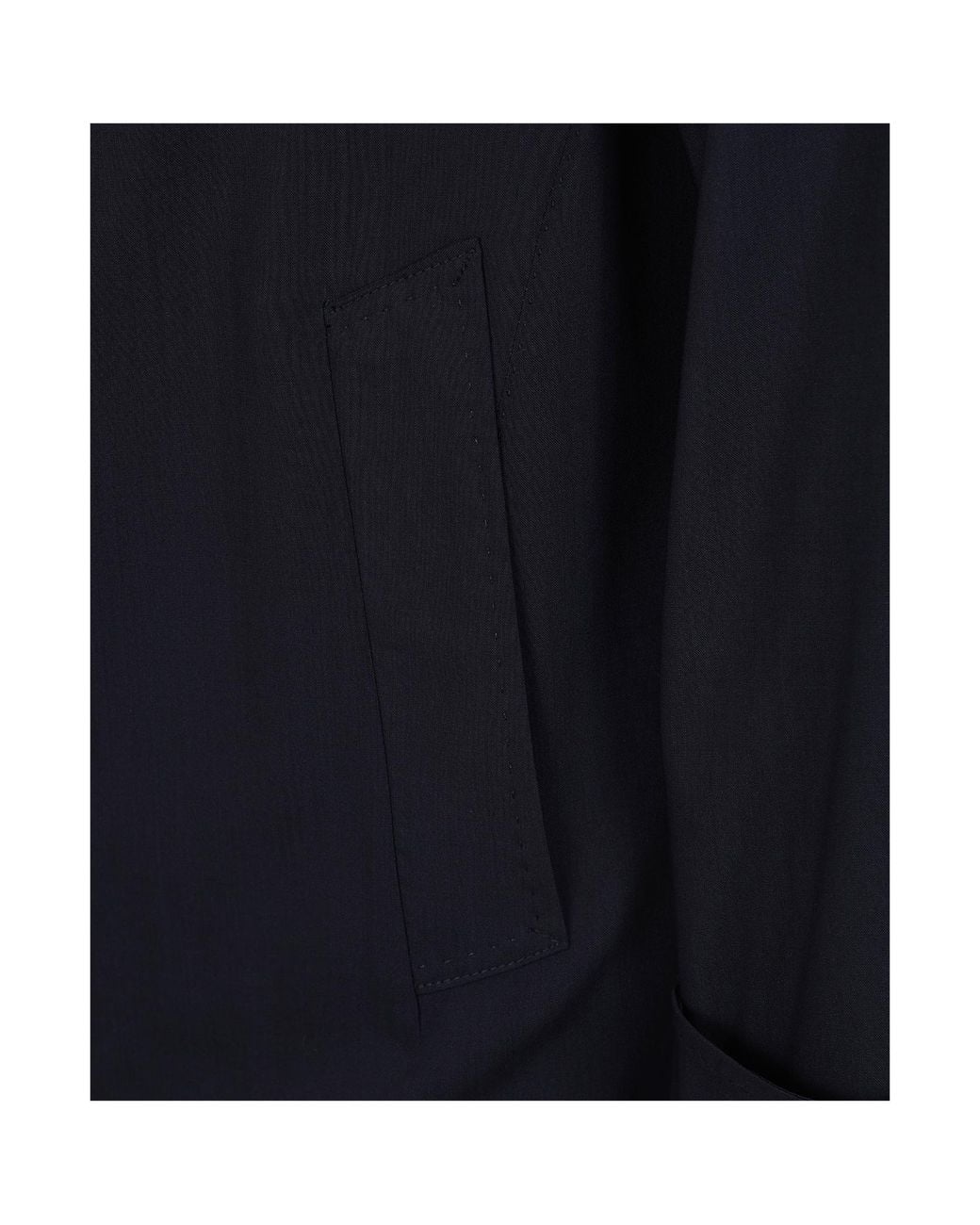 Barba Napoli Blue Long Sleeve Casual Jacket for men