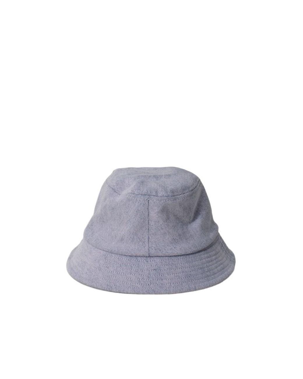 Isabel Marant Gray Logo Bucket Hat