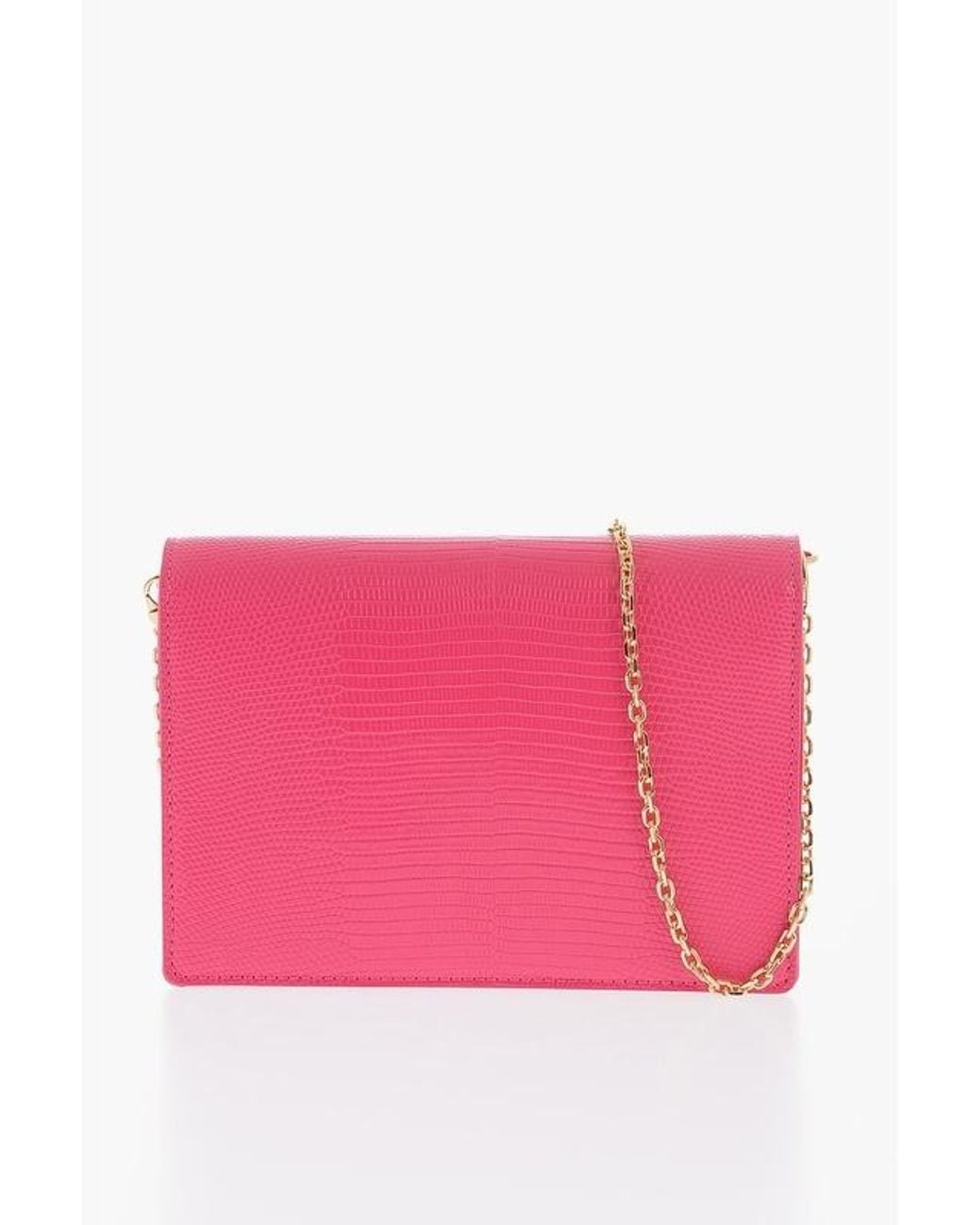 Moschino Pink Rectangular Shoulder Bag