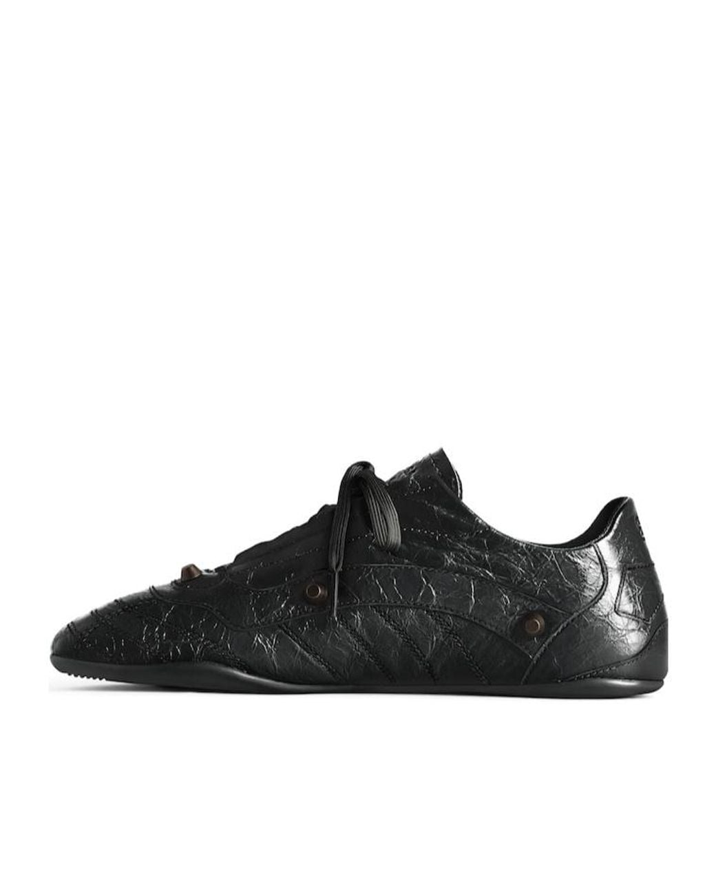 Balenciaga Black 'City' Sports Shoes