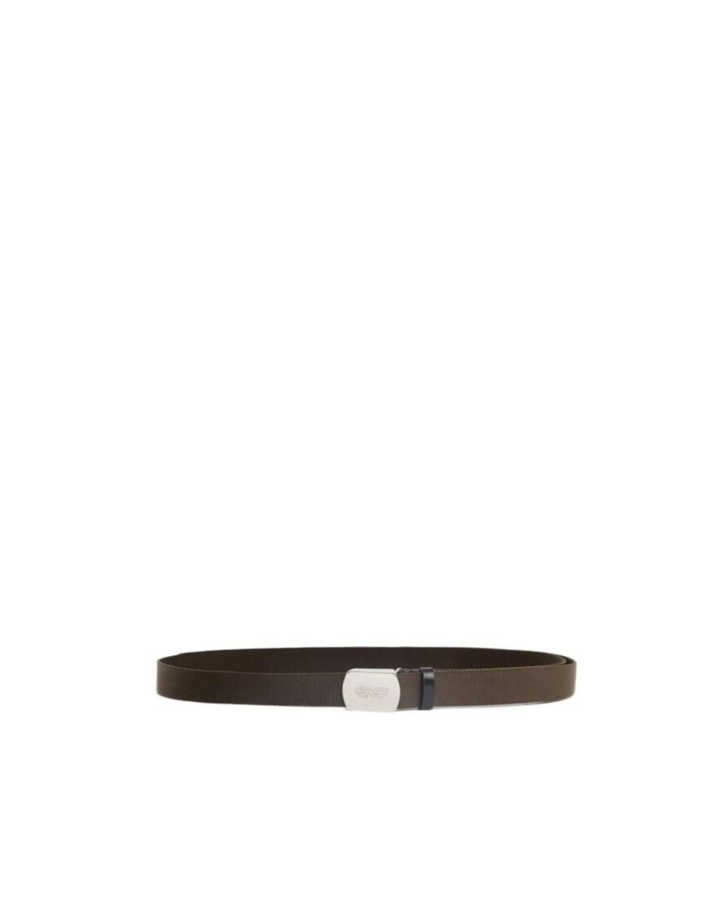 DSquared² White Logo Buckle Belt for men