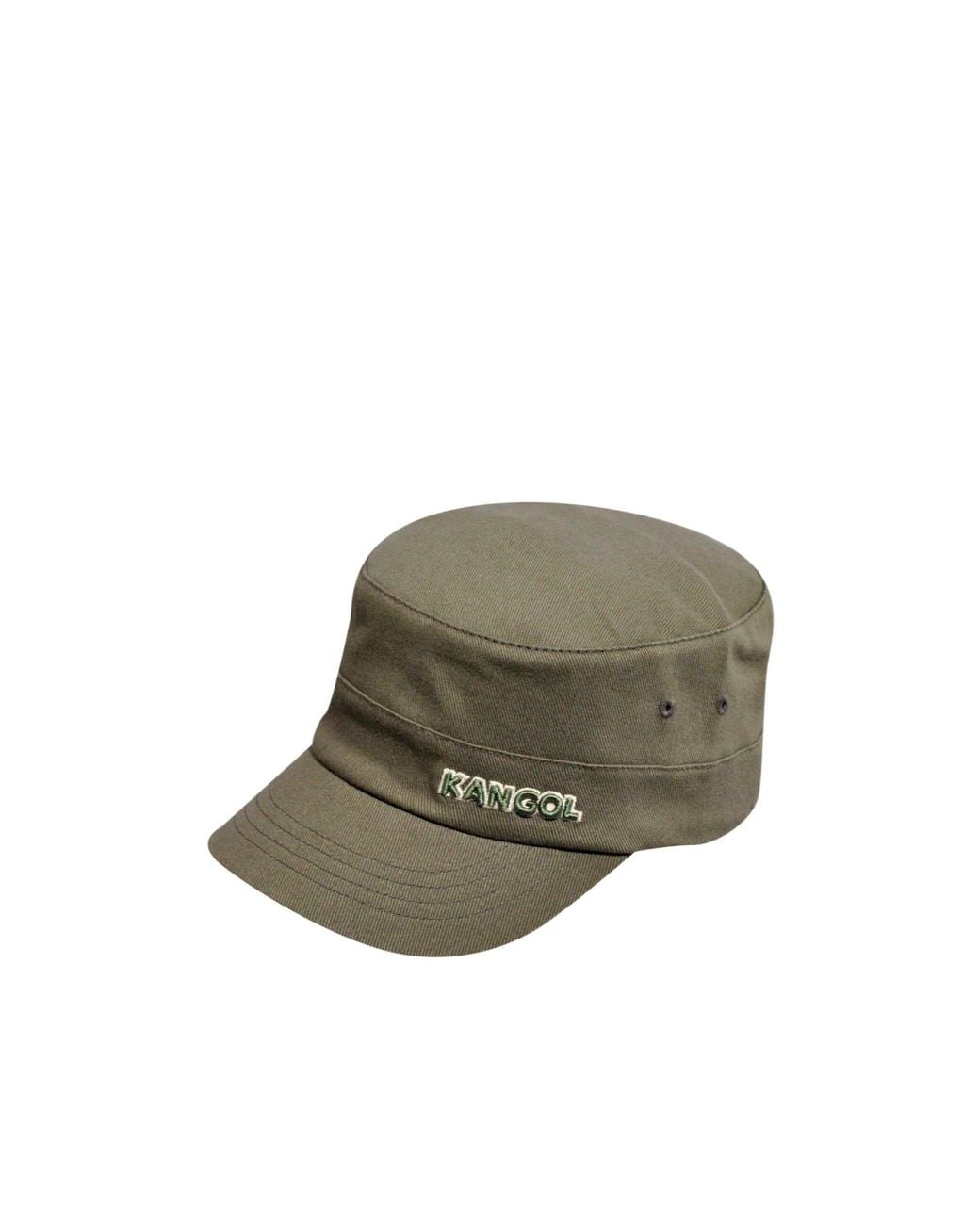 Kangol Green Twill Army Cap for men