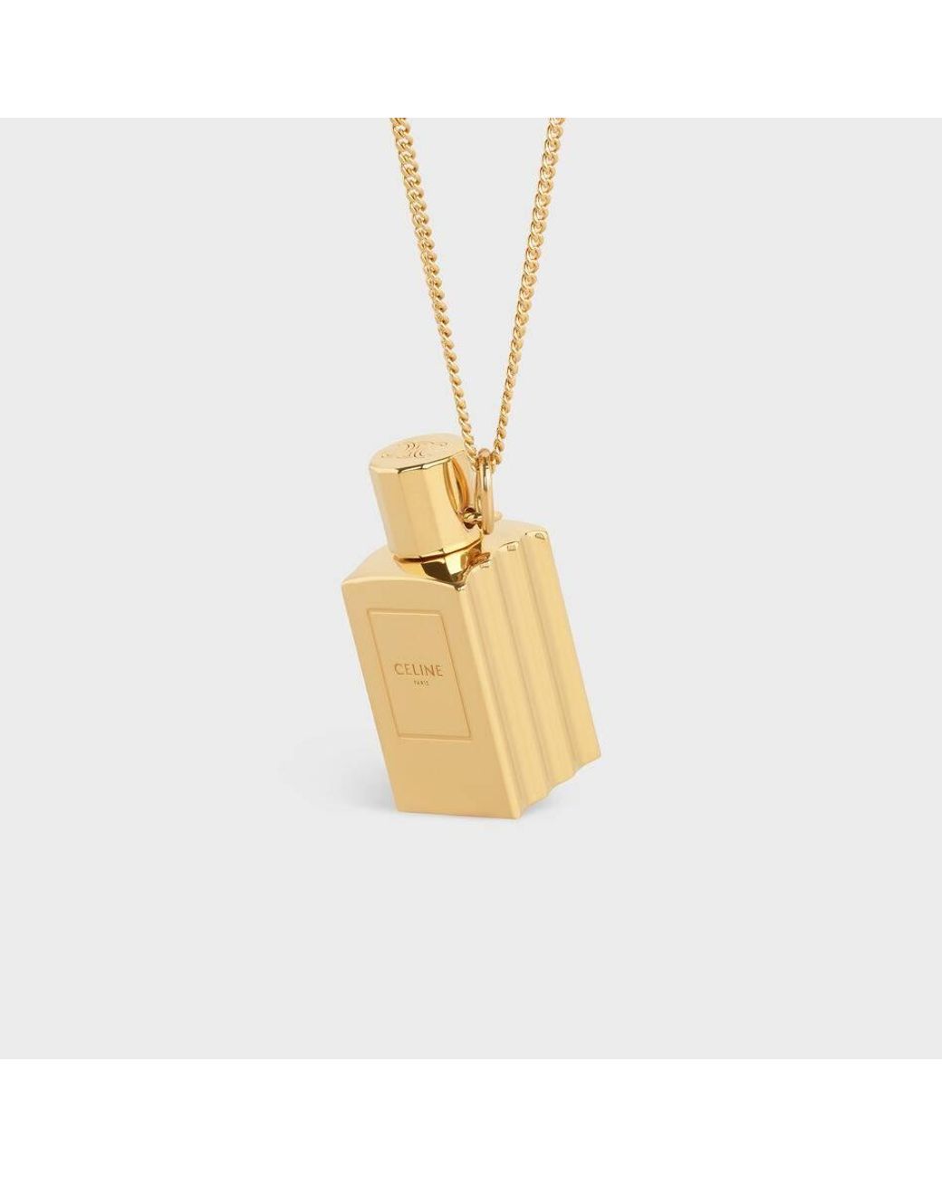 Céline Metallic Separables Small Perfume Pendant