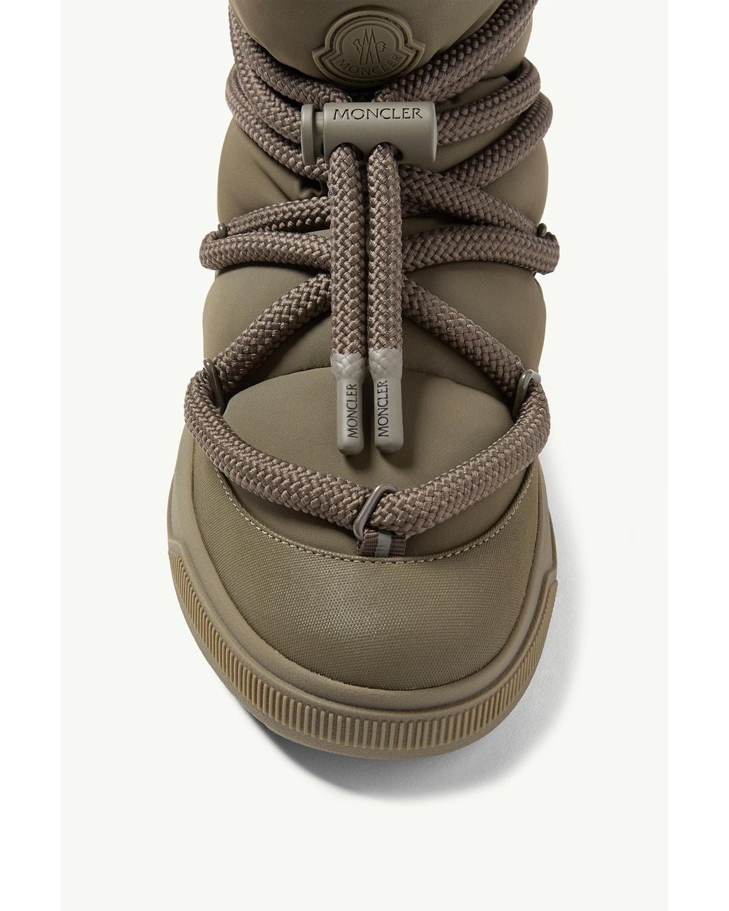 Moncler Brown Altive Mid Snow Boots for men