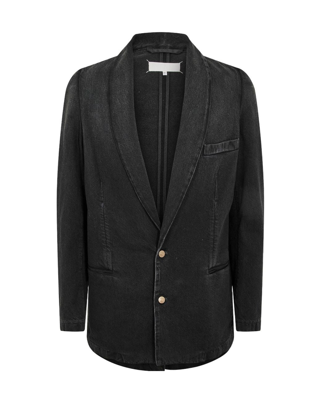 Maison Margiela Black Denim Blazer for men