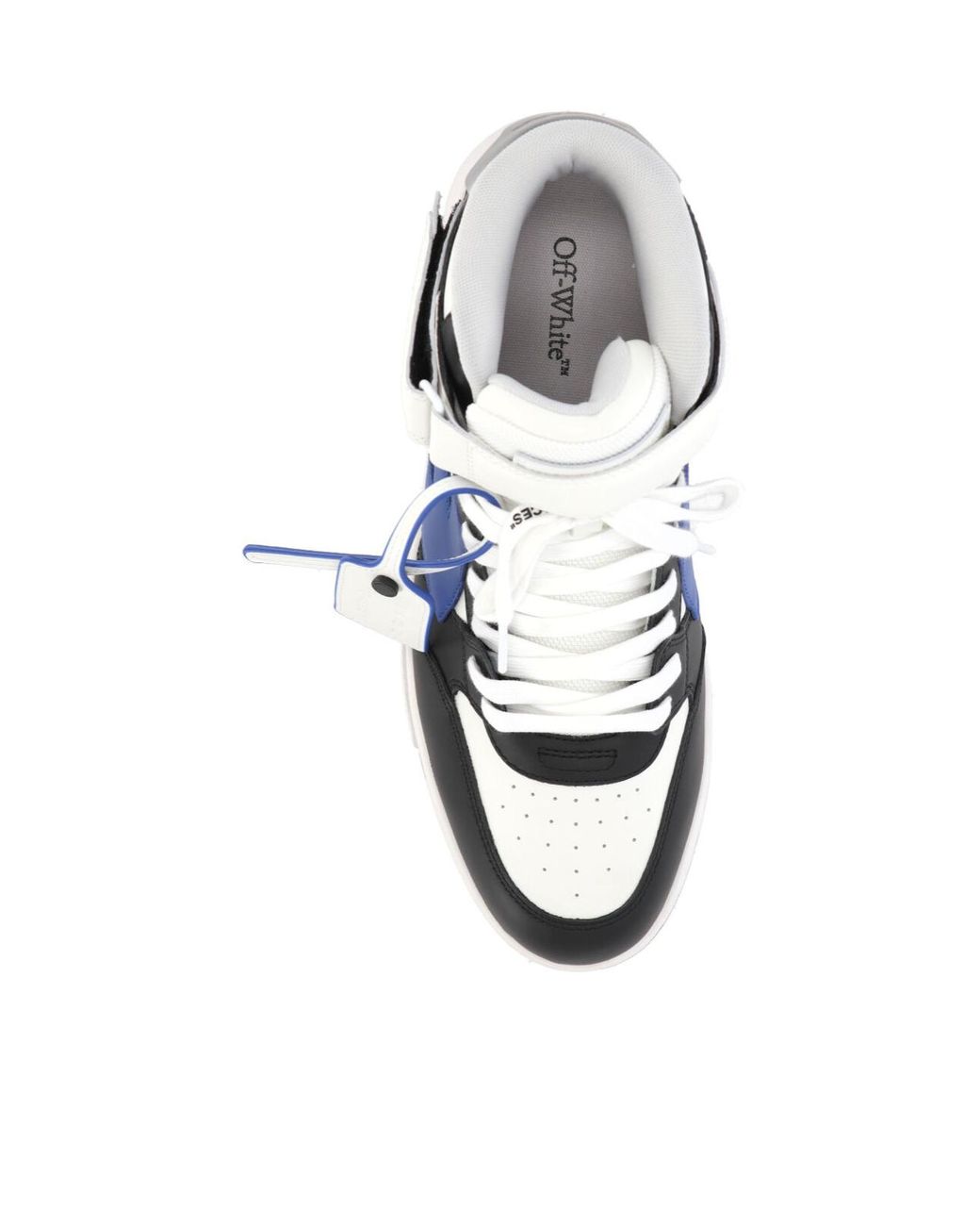 Off-White c/o Virgil Abloh Blue Out Of Office High-Top Sneakers for men