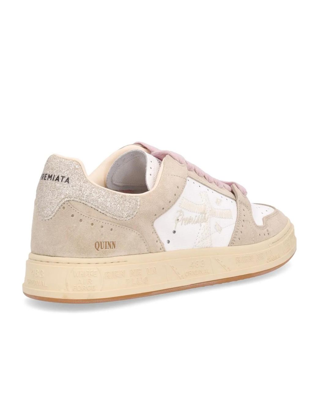 Premiata White Low Help Recreational Shoe