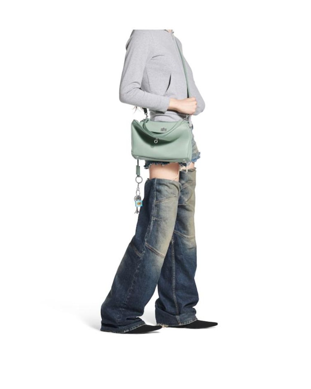 Balenciaga Multicolor Rodeo Small Top Handle Bag