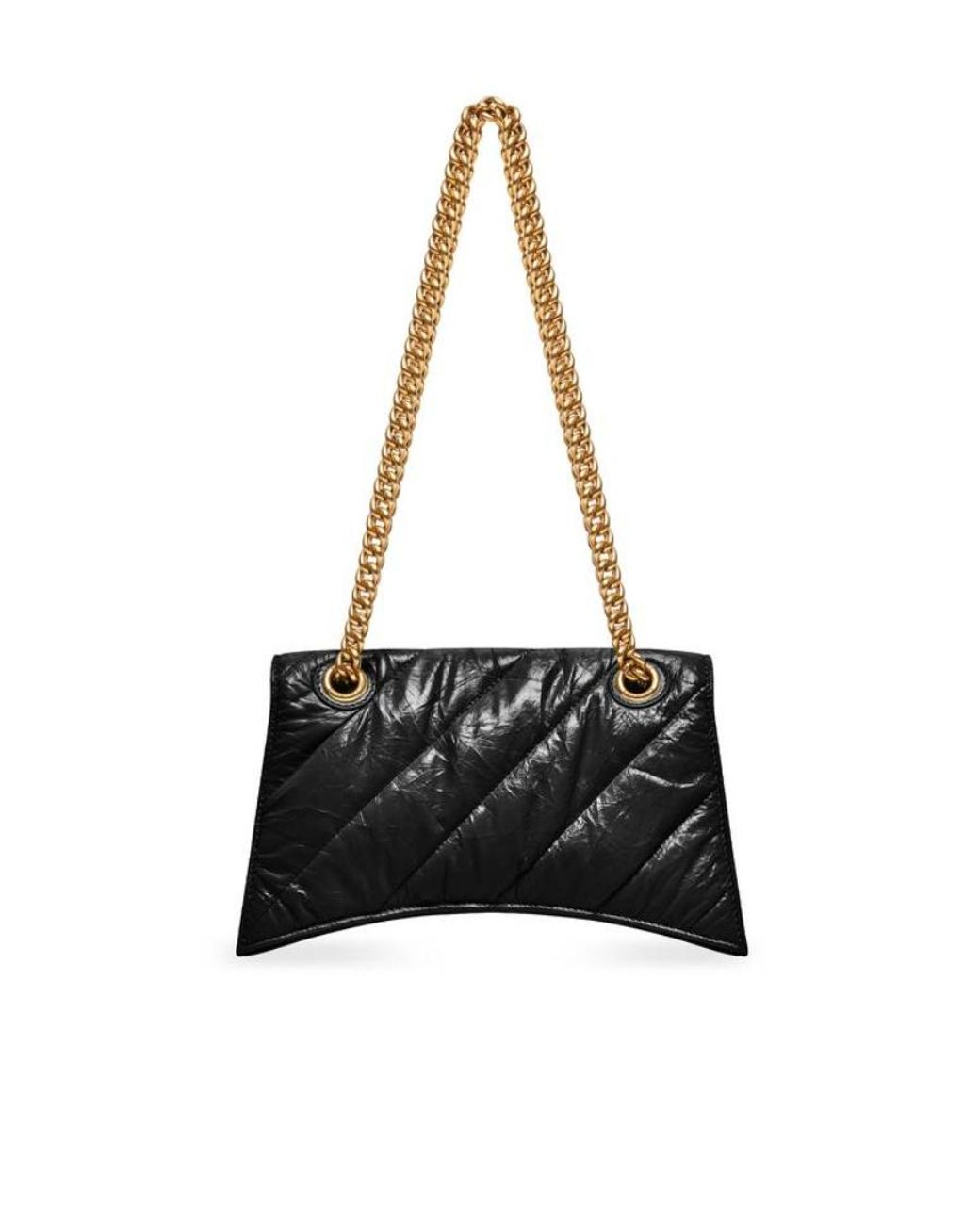 Balenciaga Black Crush Small Shoulder Bag