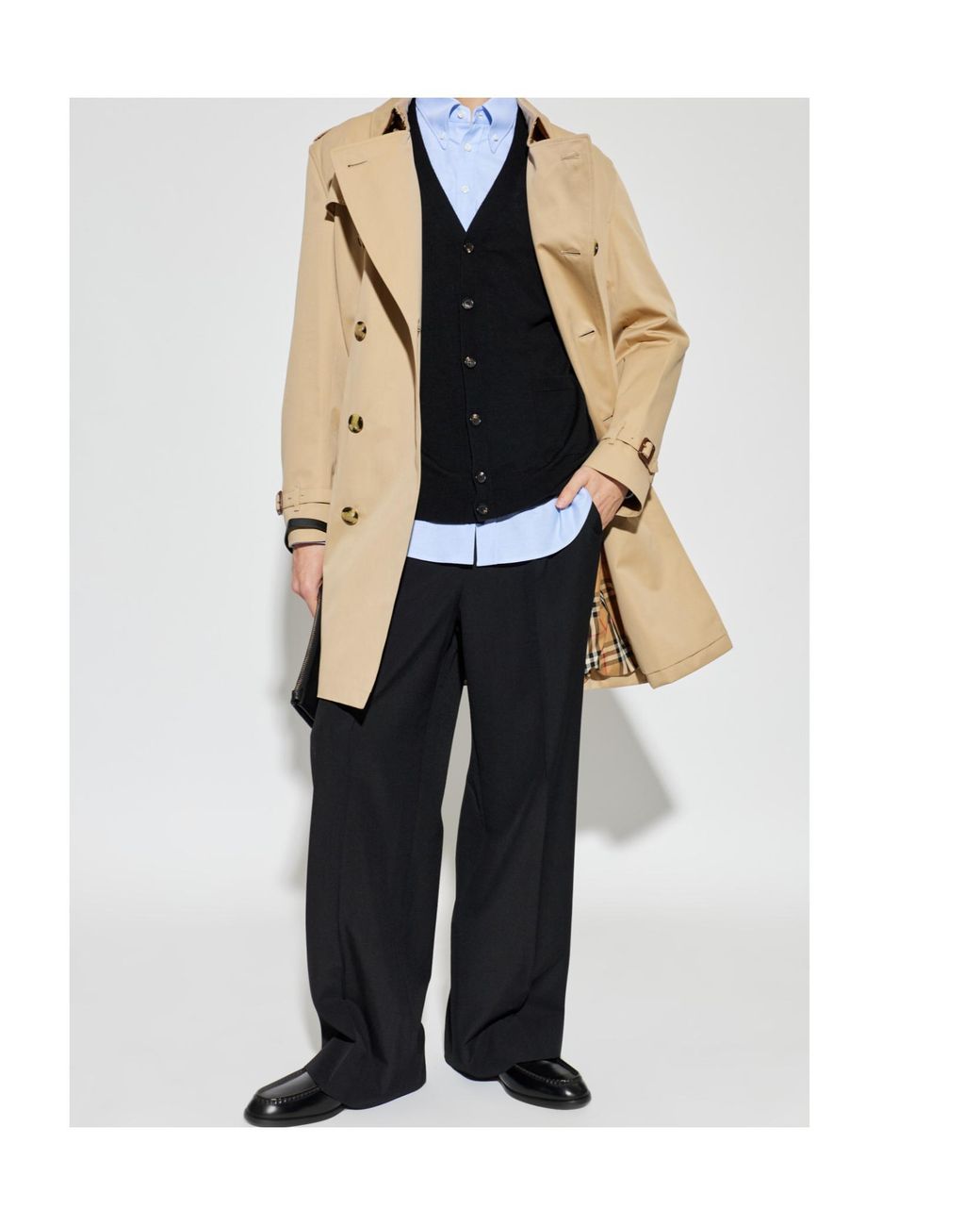 DSquared² Black V-Neck Button-Up Cardigan for men