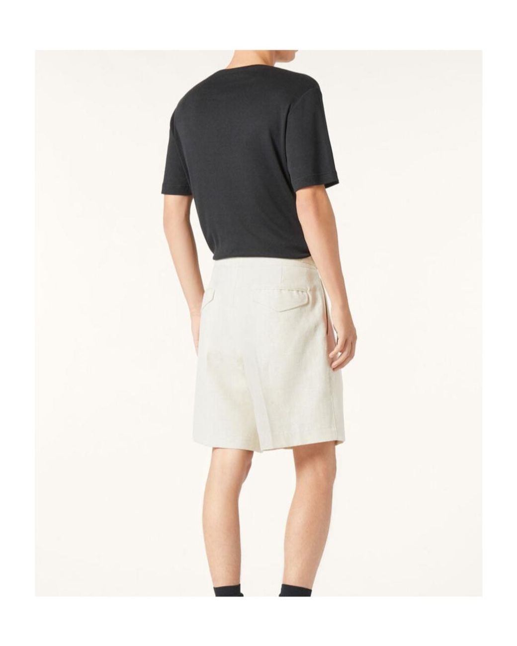 Loro Piana Black Mazzorbo T-Shirt for men