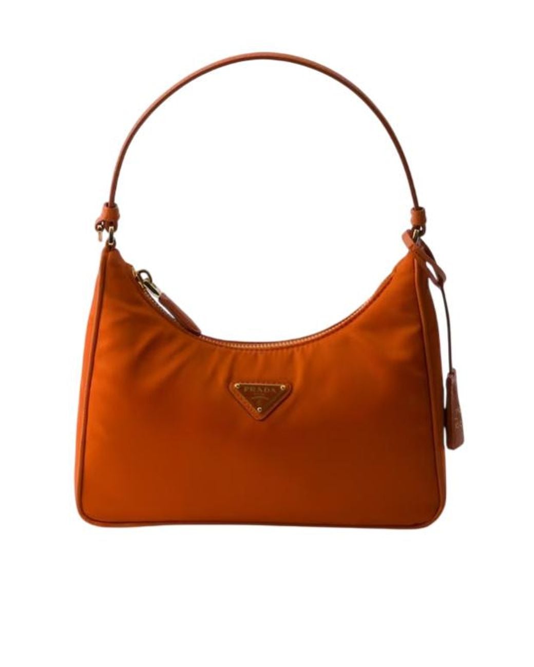 Prada Brown Re-Edition 2005 Re-Nylon And Saffiano Mini Bag