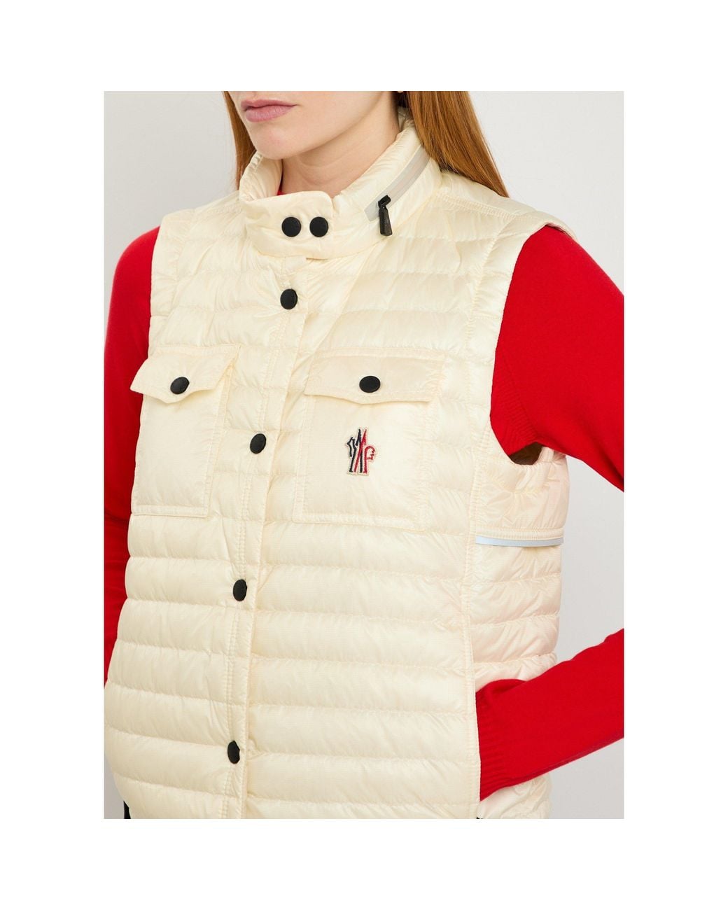 Moncler Natural A Lightweight And Warm Vest