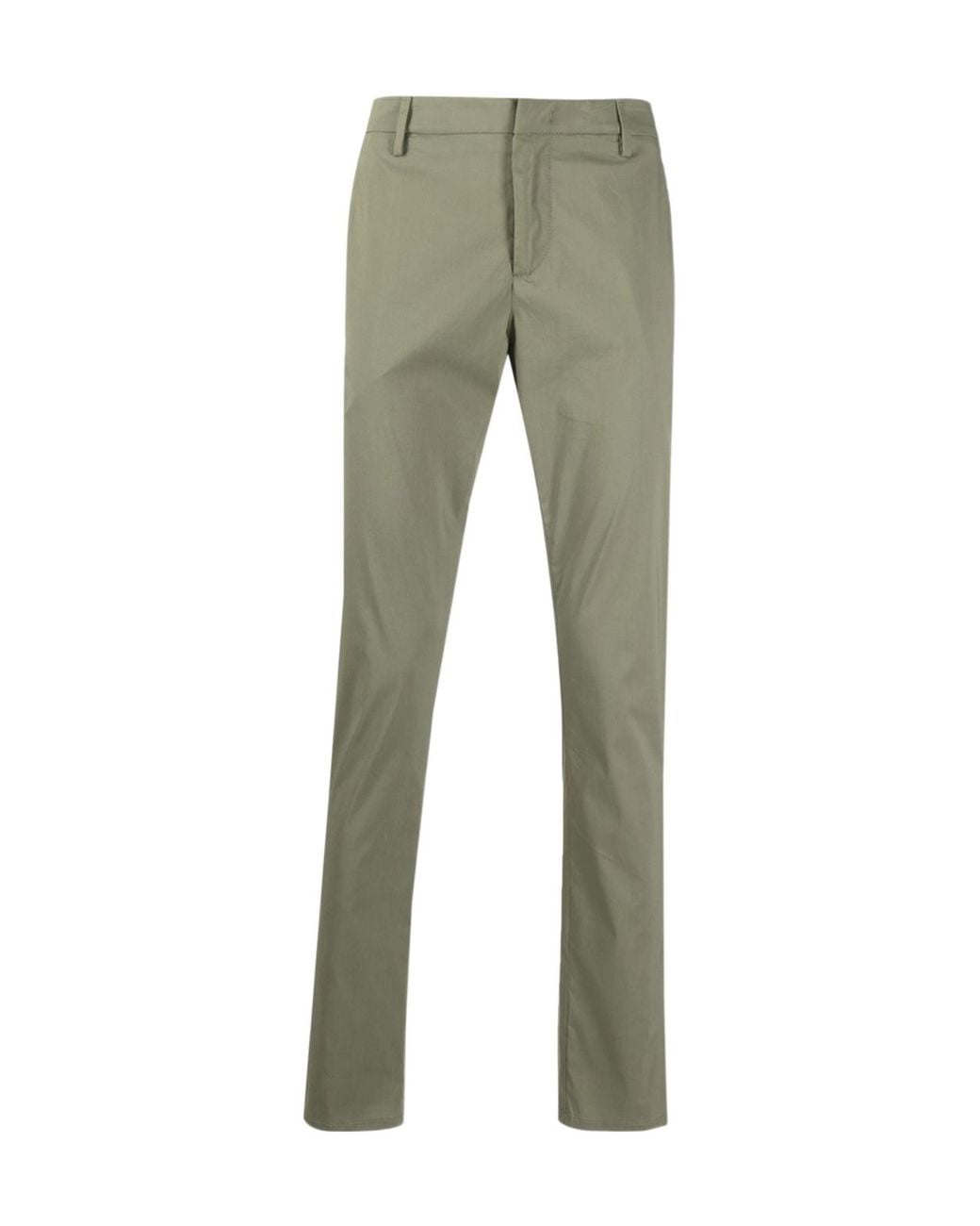 Dondup Green Gaubert Slim-Fit Pants for men
