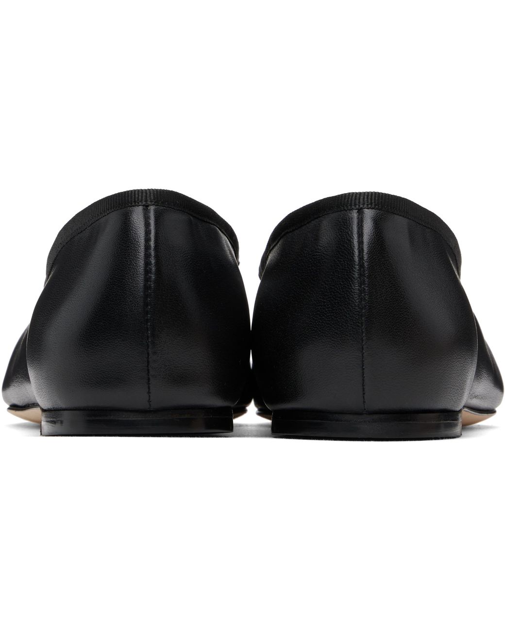 Repetto Black Lisbeth Square-Toe Ballet Flats