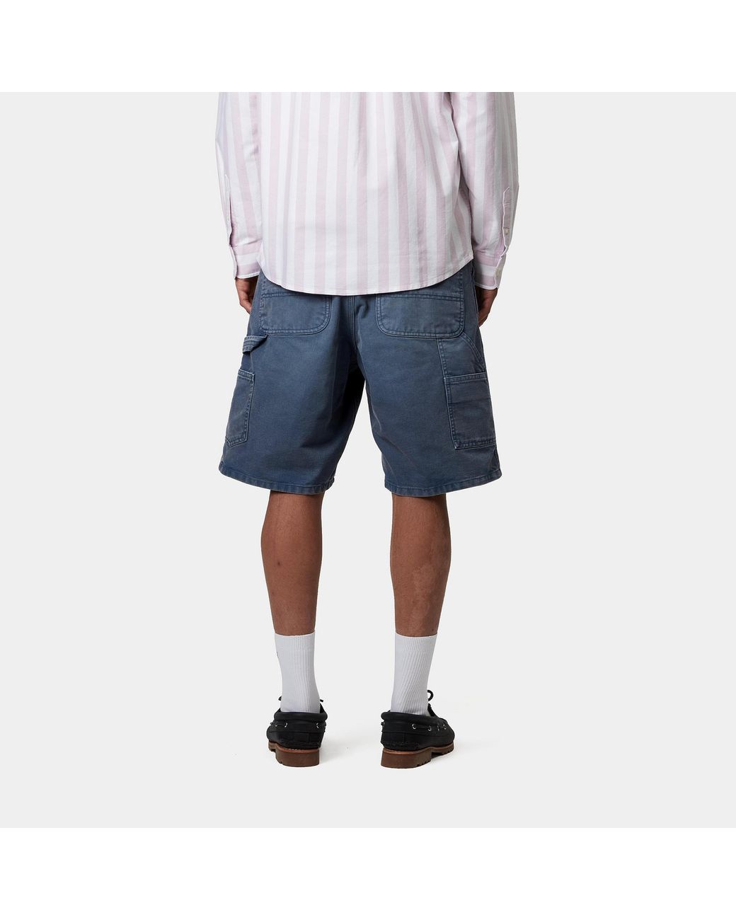 Carhartt Blue Single Knee Shorts for men