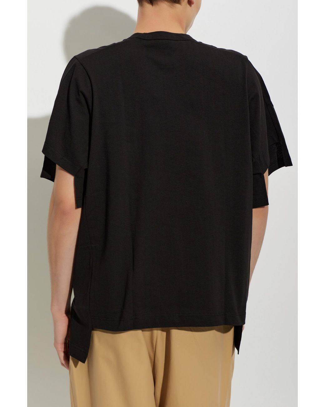 Comme des Garçons Black Short-Sleeved T-Shirt for men