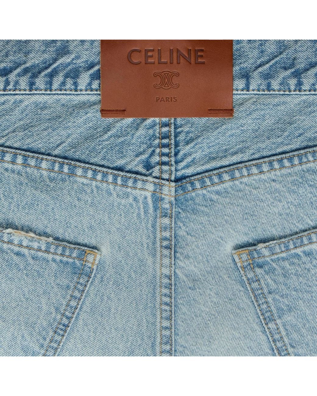 Céline Blue Boyfriend Jeans 001 for men