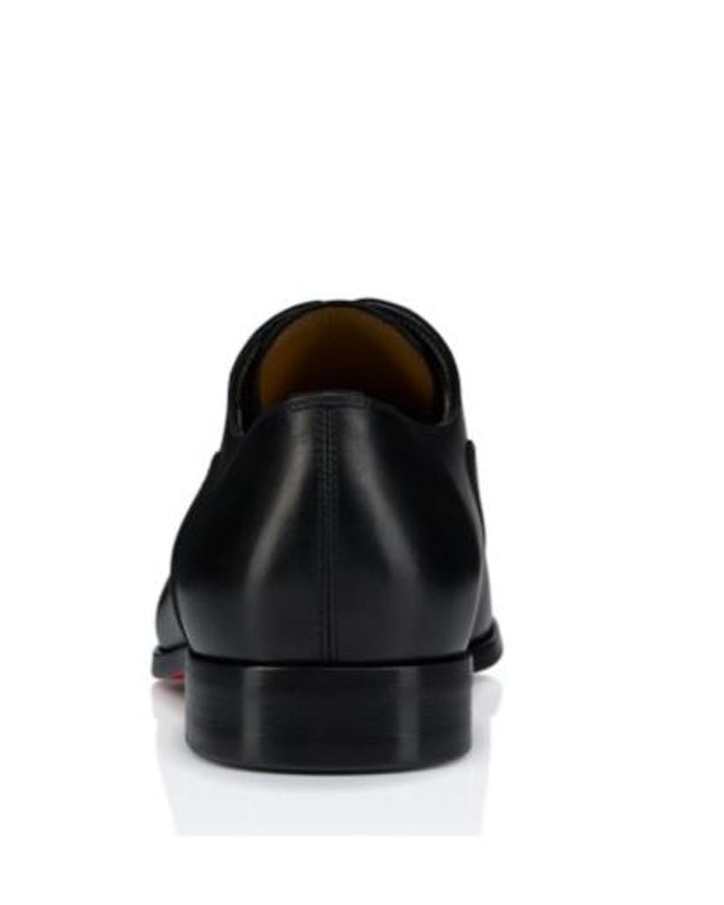 Christian Louboutin Black Greggory Lace-Up Shoes for men