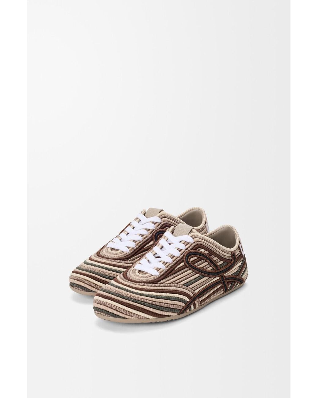 Loewe Brown X Paula & Apos;S Ibiza & Apos;S Yago Multi-Corded Low-Top Sneakers for men