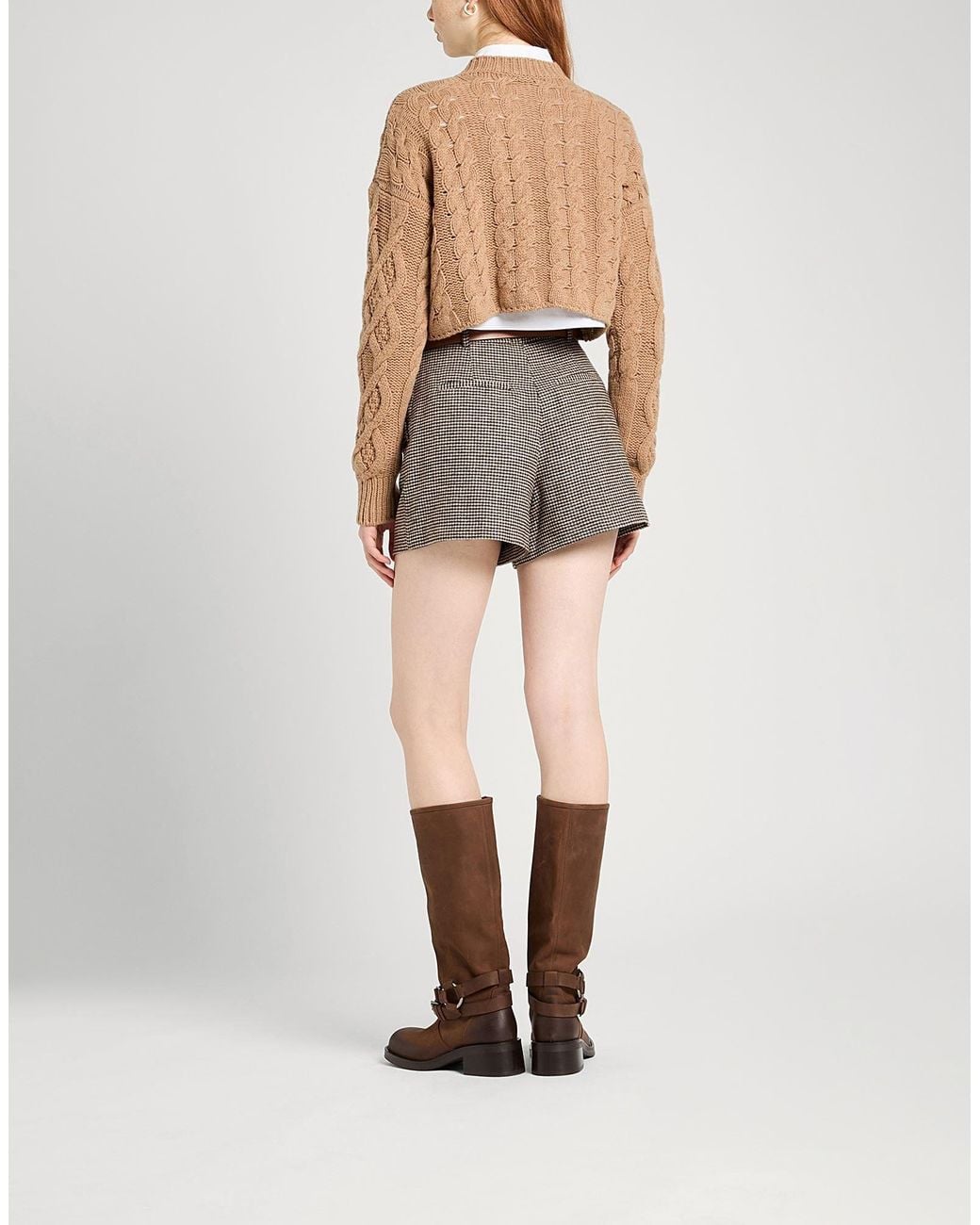 MAX&Co. Natural Cable-Knit Jumper