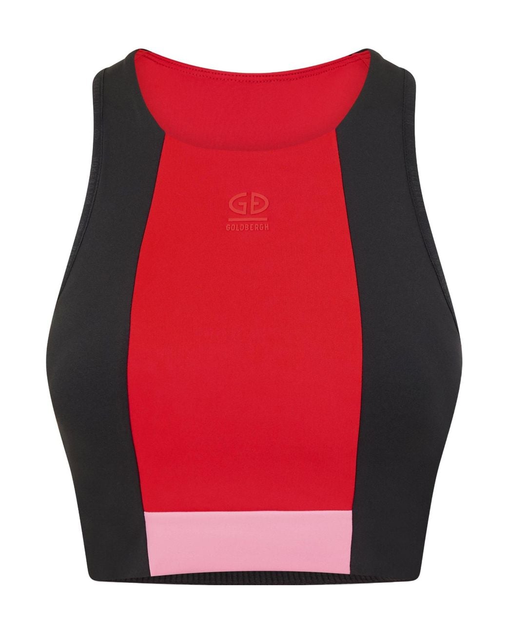 Goldbergh Red Facade Sports Bra