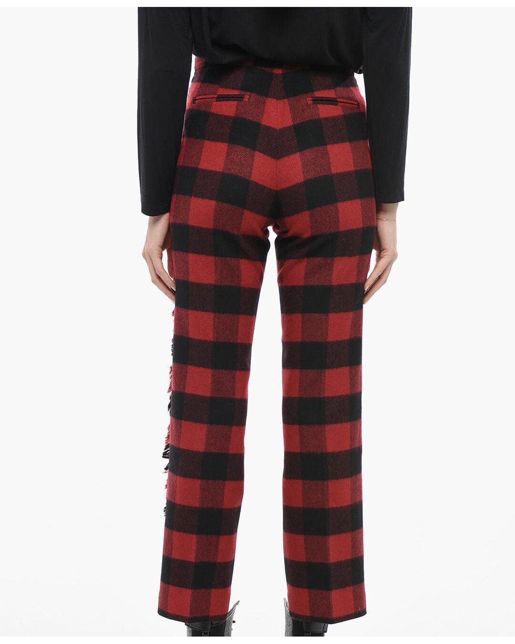 Woolrich Red Checked Pants