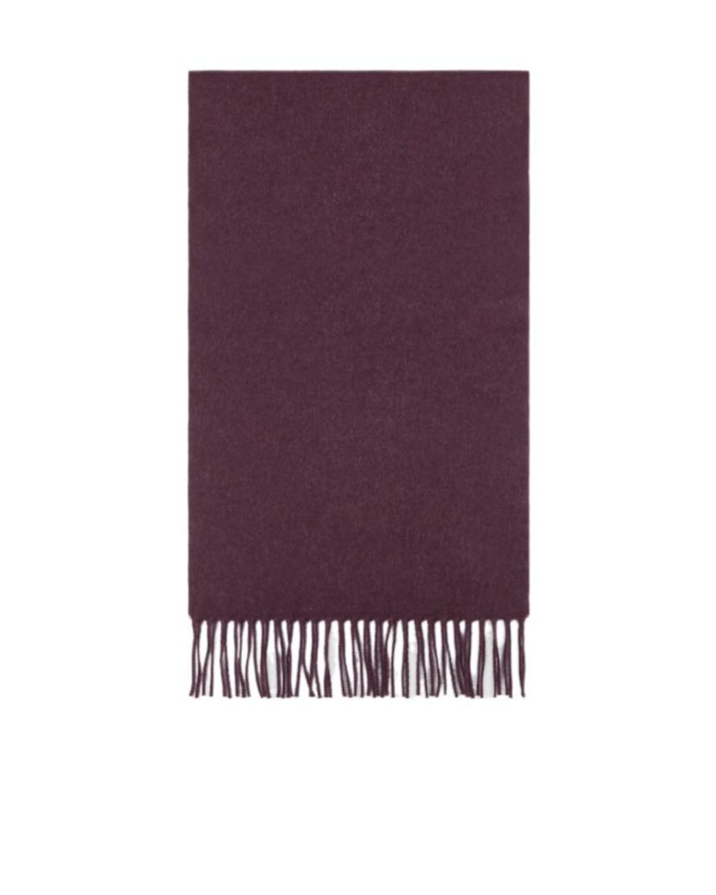 Tod's Purple Cashmere Scarf for men