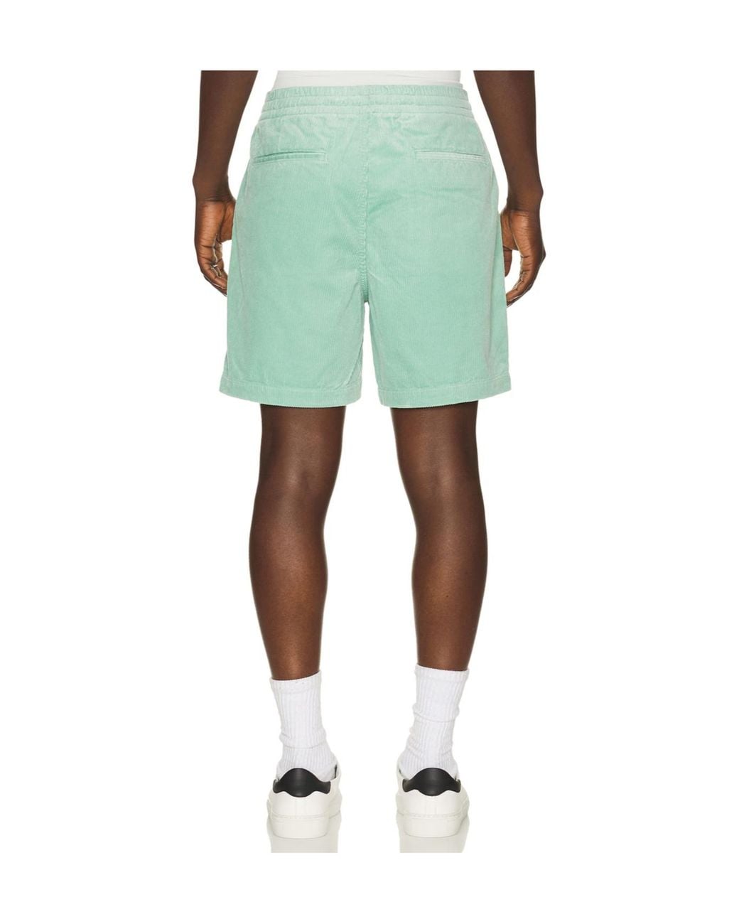 Polo Ralph Lauren Green Drawstring Corduroy Shorts for men