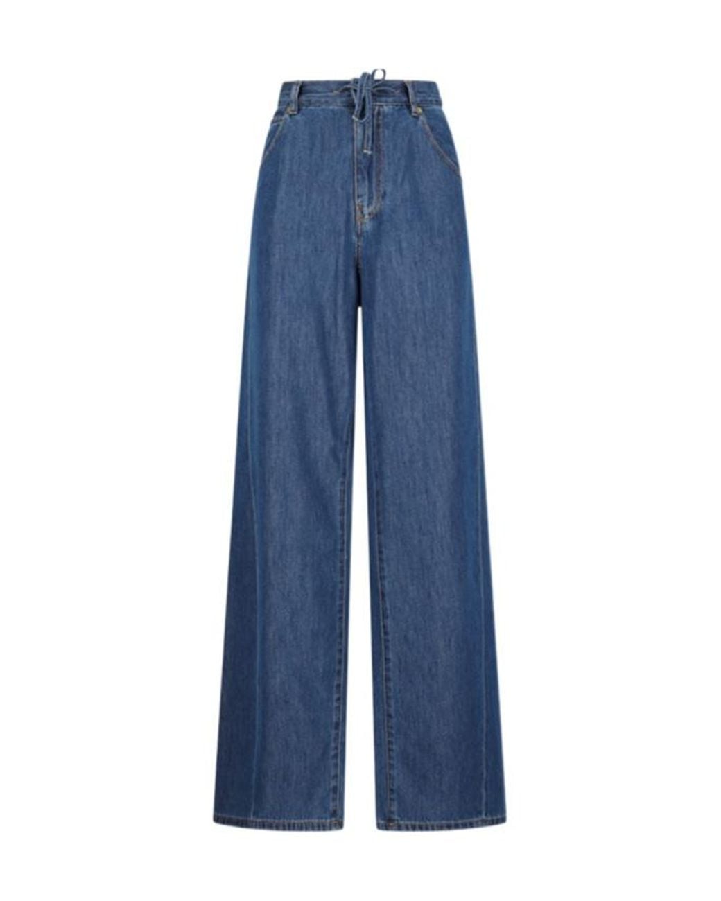DARKPARK Blue Iris Bag Trousers