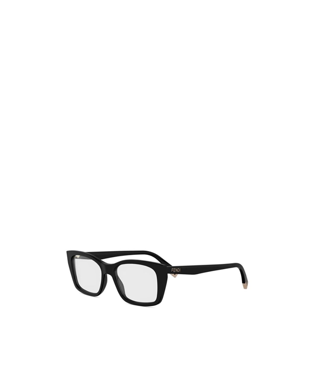 Fendi White Eyewear Rectangular Frame Glasses