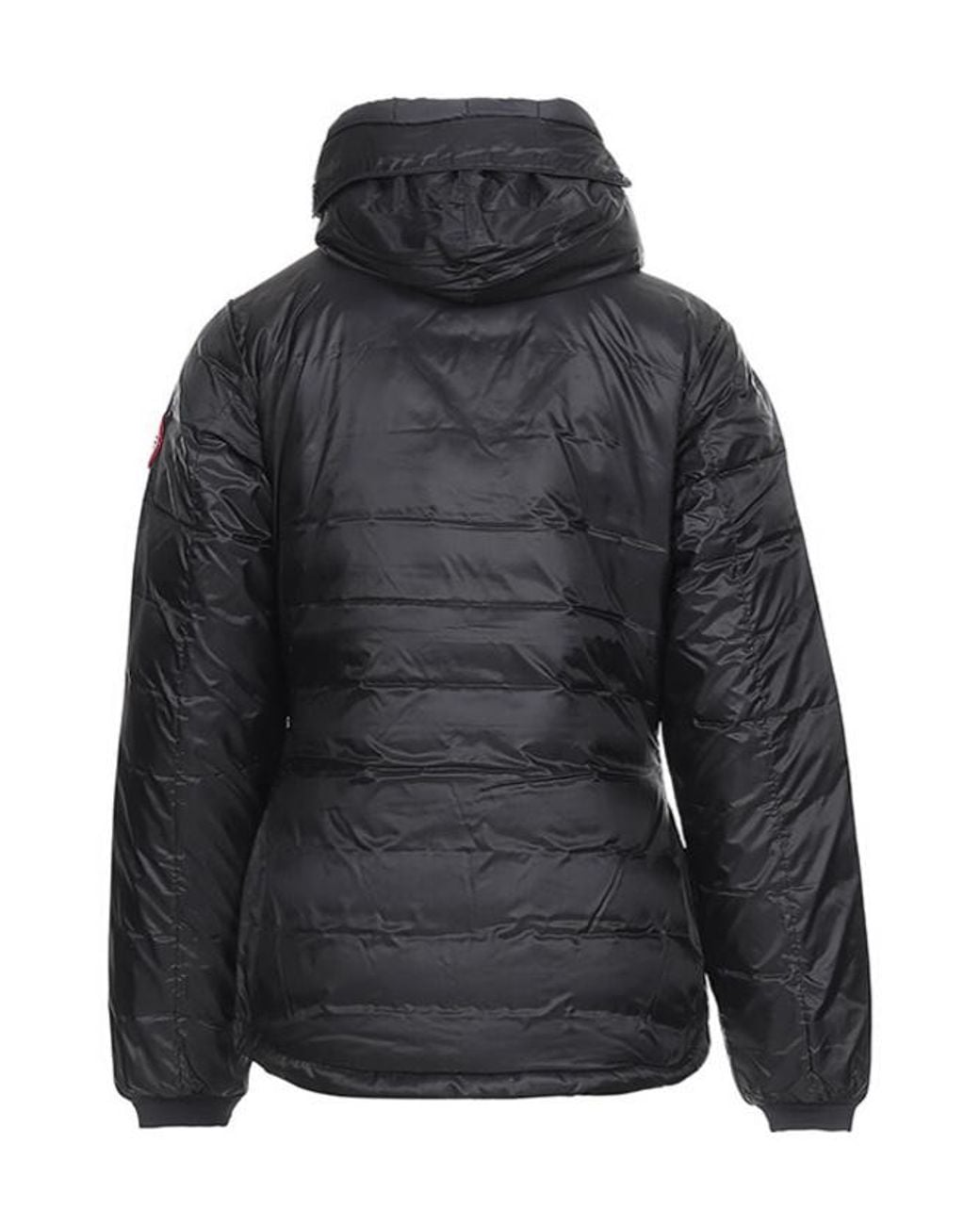 Canada Goose Black Hooded Down Jacket