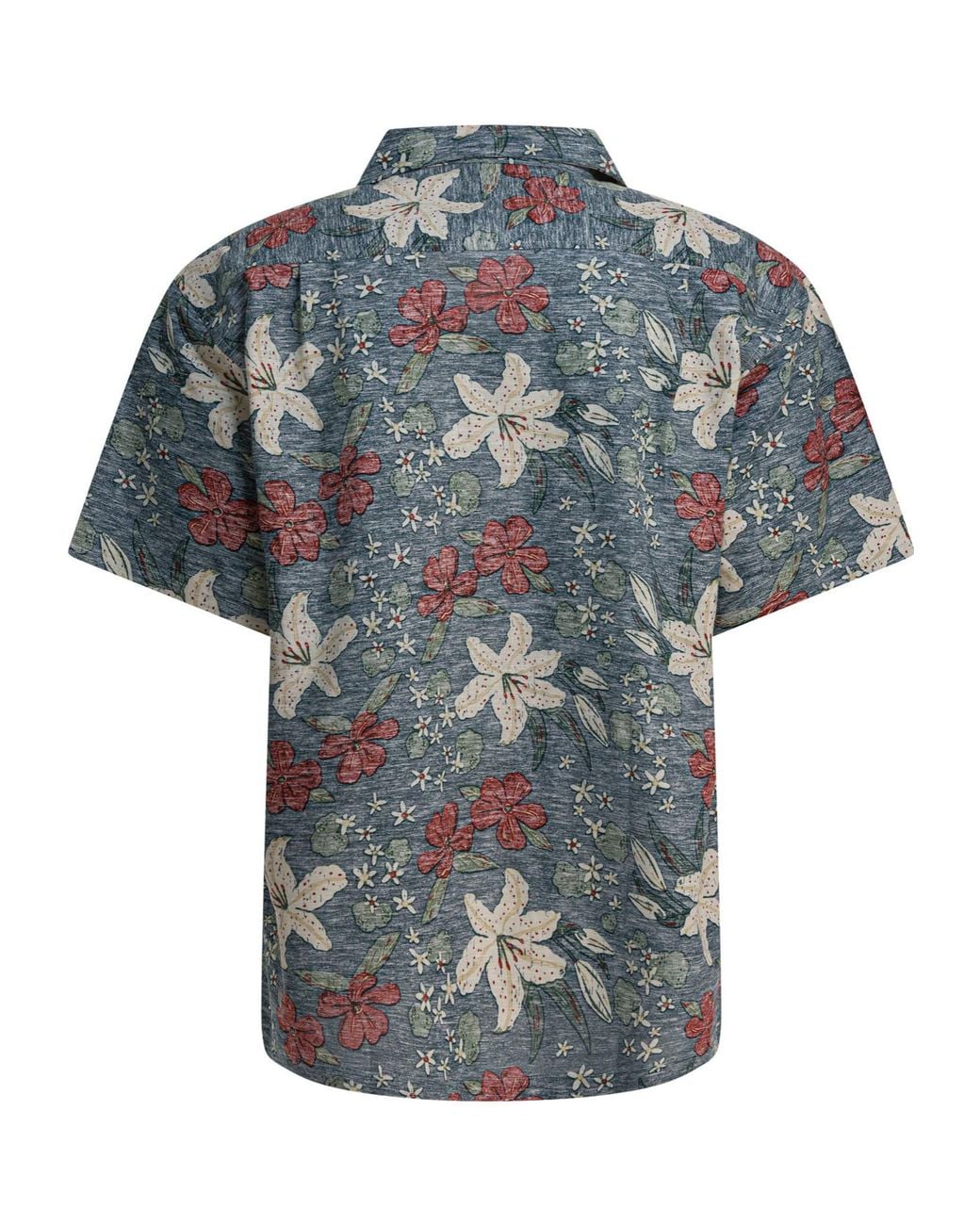 Montbell Blue Take Loha Shirt for men