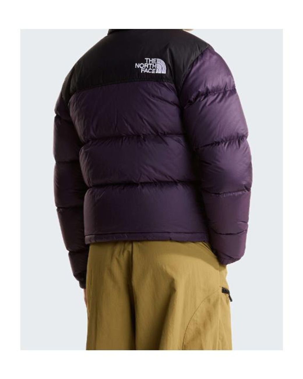 The North Face Purple Zip Padded Jacket