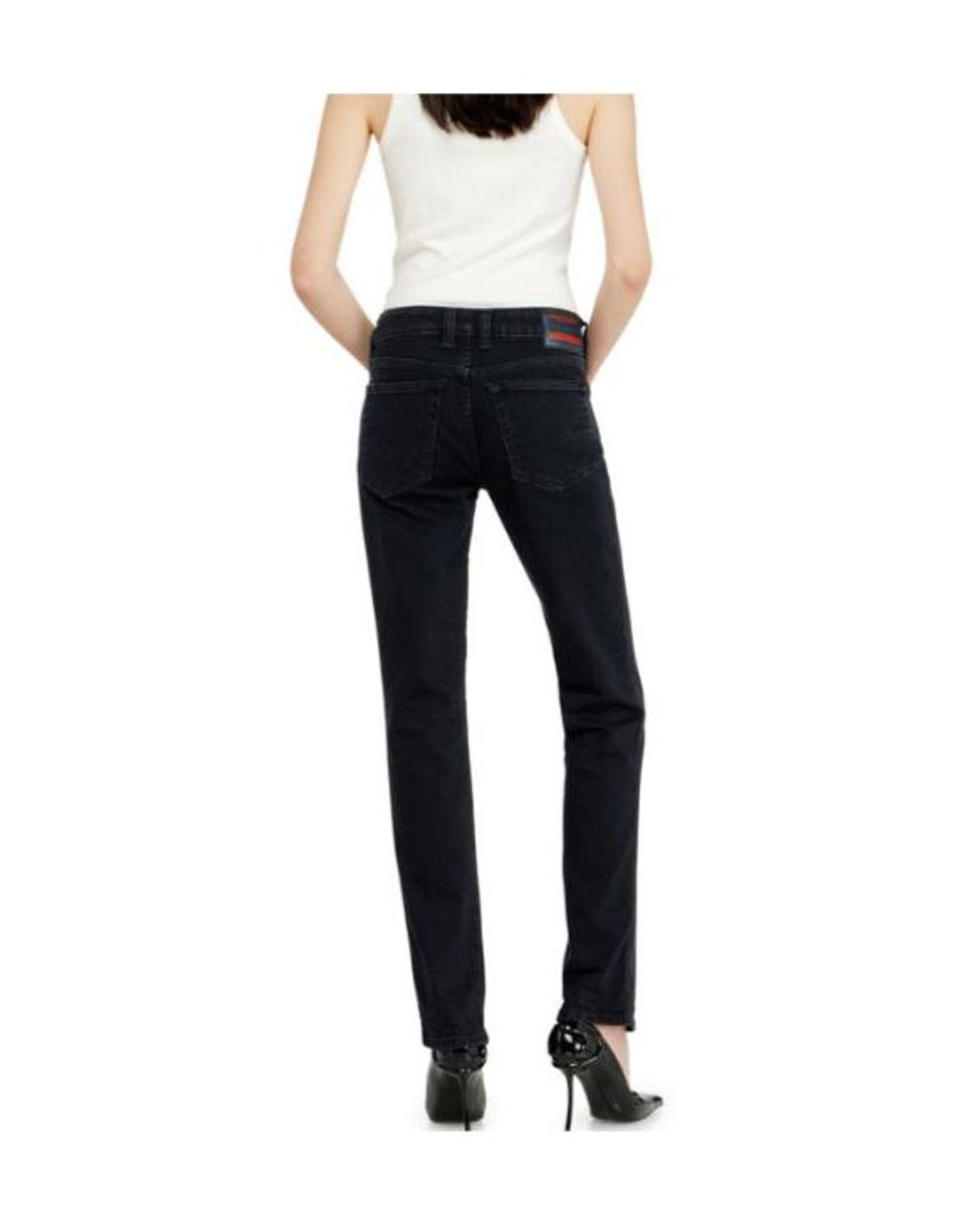 DIESEL Black 1992 D Jiann Straight-Leg Jeans