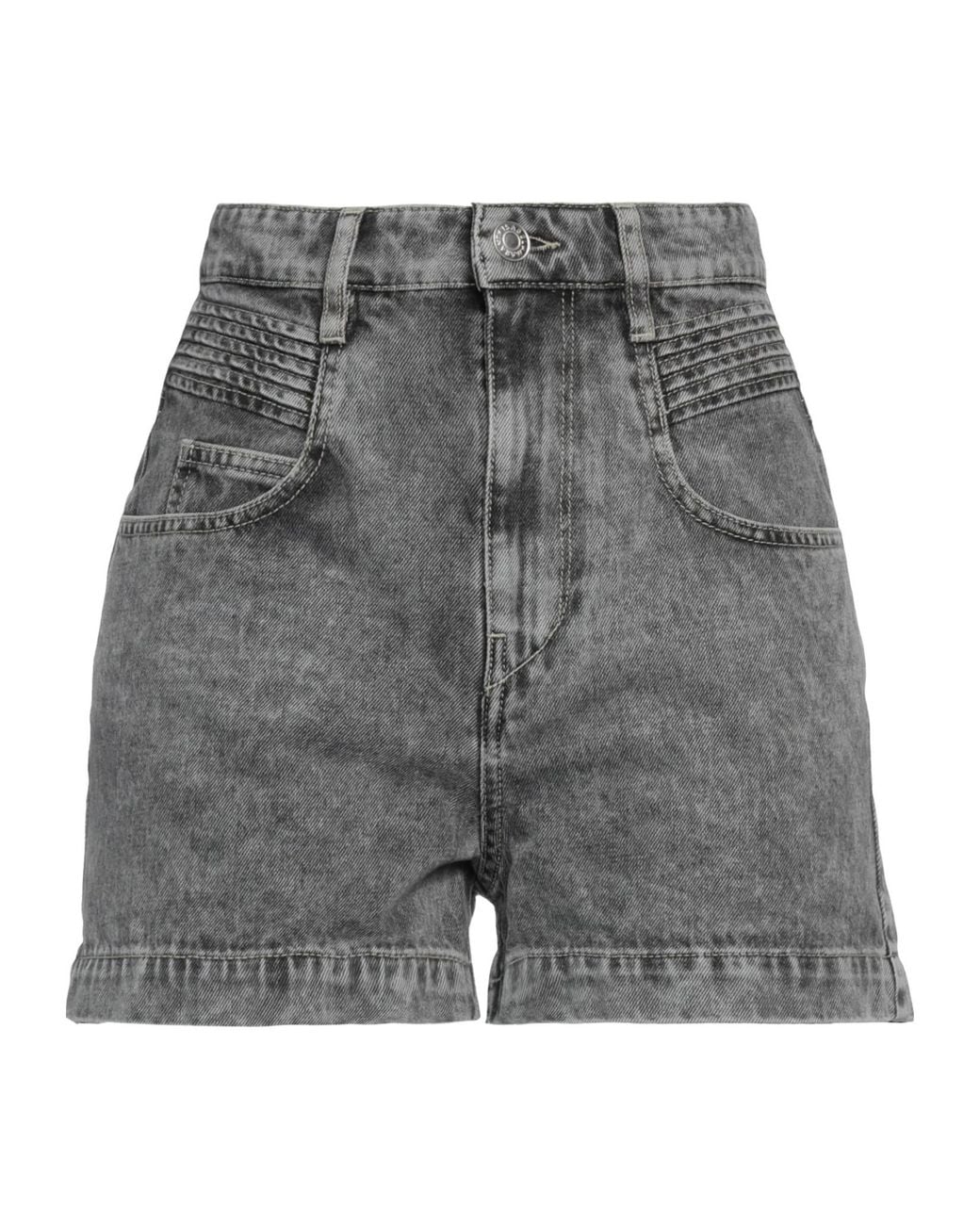 Isabel Marant Gray Denim Shorts
