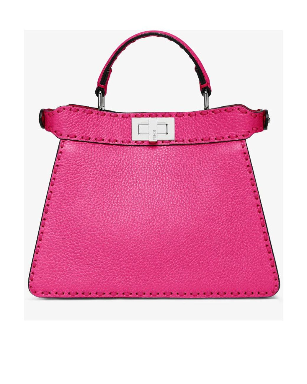 Fendi Pink Peekaboo Iseeu Small Tote Bag