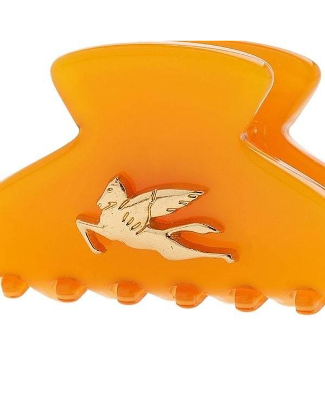 Etro Orange Logo Hairpin