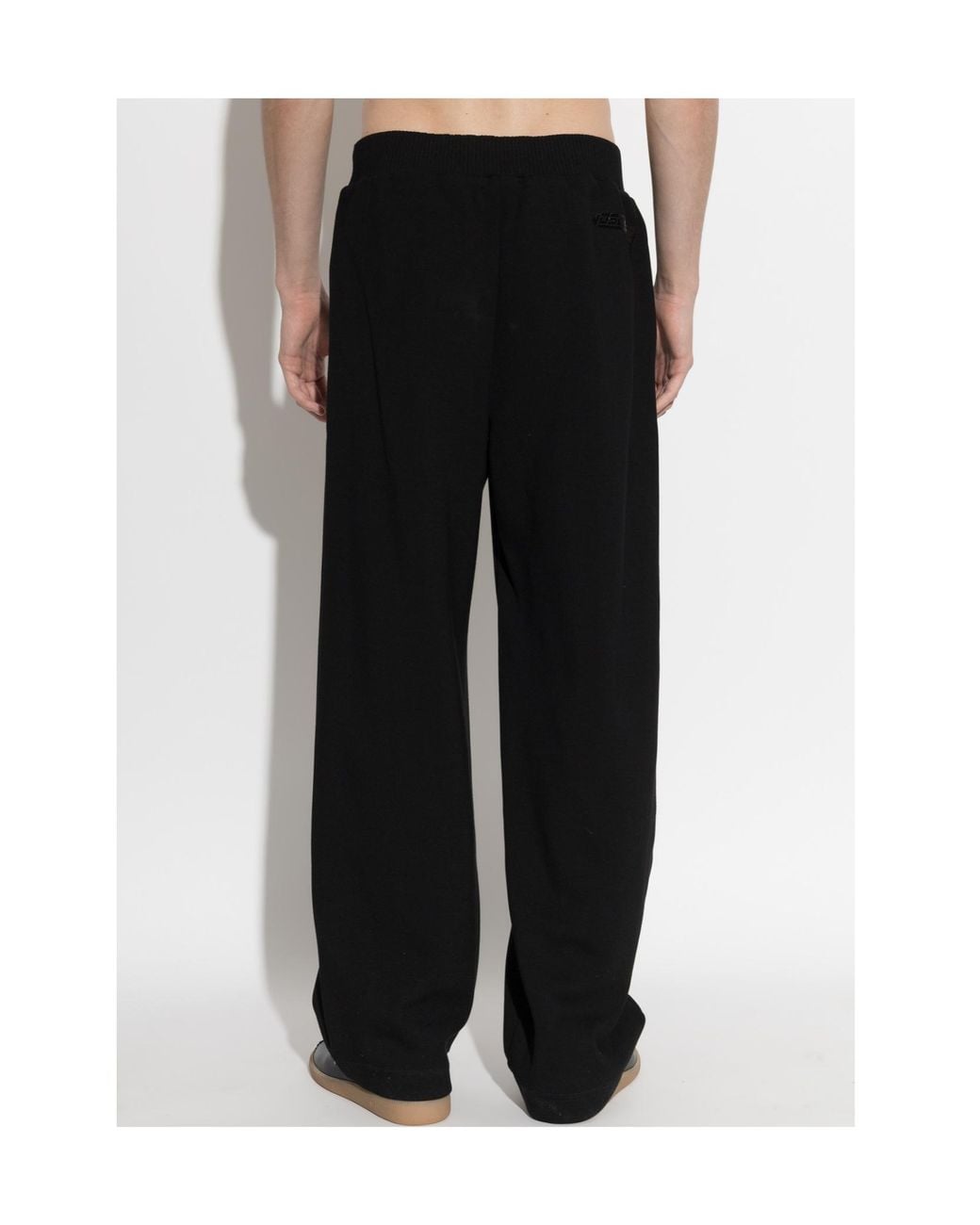 DSquared² Black Logo Relaxed Sweatpants for men